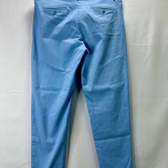 Zac & Rachel Blue Straight Leg Pants Classic Fit Size 12 - Picture 10 of 11